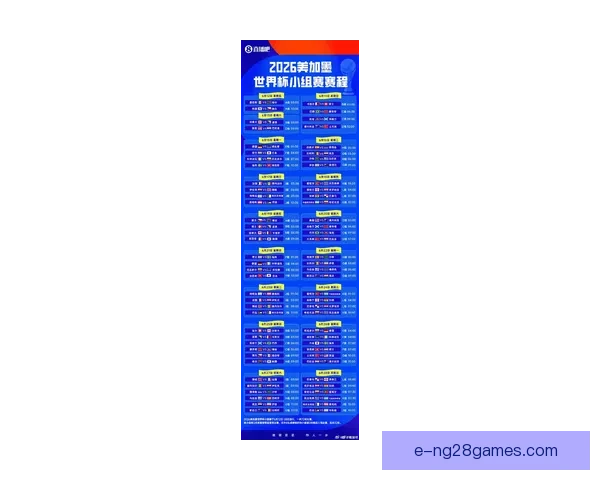 2026世界杯小组赛部分比赛将安排深夜时段激战球迷关注